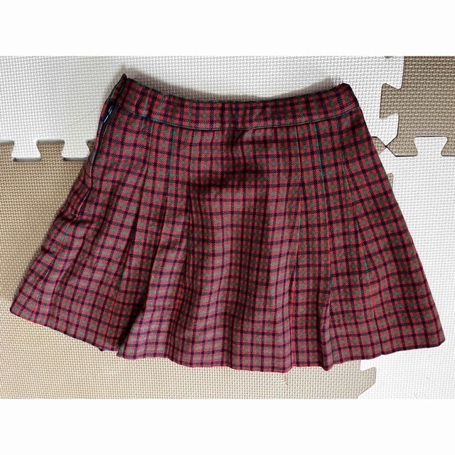 familiar(ファミリア)のfamiliar チェックスカート　110㎝ キッズ/ベビー/マタニティのキッズ服女の子用(90cm~)(スカート)の商品写真