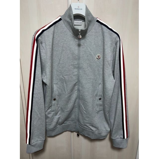 ☆新品・本物保証☆MONCLER トラックジャケット ジャージ上着 M グレー