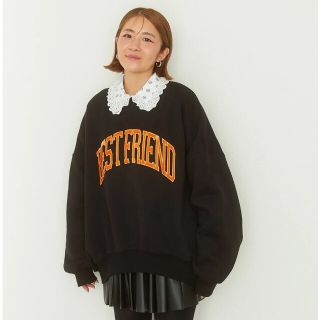 プニュズ 黒 トレーナー/スウェット(レディース)の通販 57点 | PUNYUS