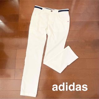 アディダス(adidas)のadidasアディダス ゴルフパンツ レディース 白 L 春夏(ウエア)