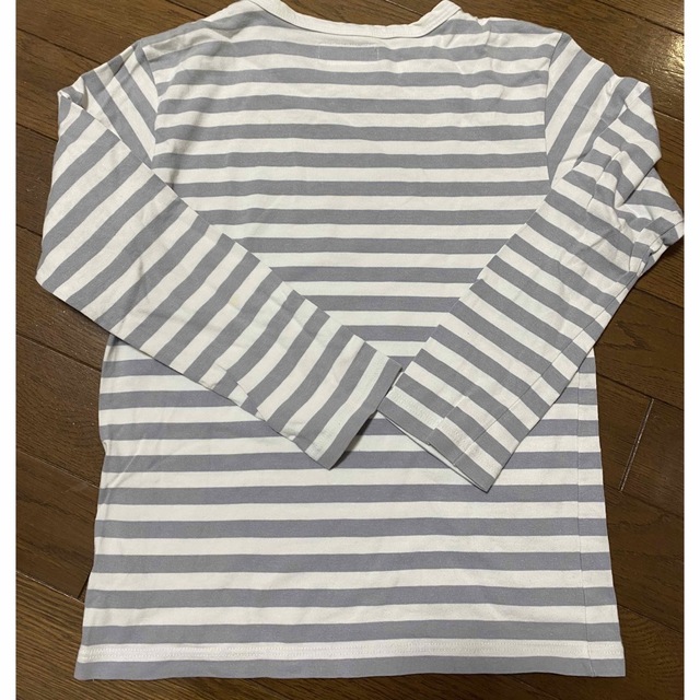 agnes b.(アニエスベー)のアニエス・ベー  キッズ ボーダー ロンT 140 キッズ/ベビー/マタニティのキッズ服女の子用(90cm~)(Tシャツ/カットソー)の商品写真