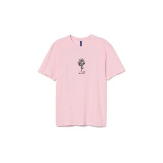 エイチアンドエム(H&M)のH&M DIVIDED チェリーブロッサムTシャツ ピンク 新品(Tシャツ/カットソー(半袖/袖なし))