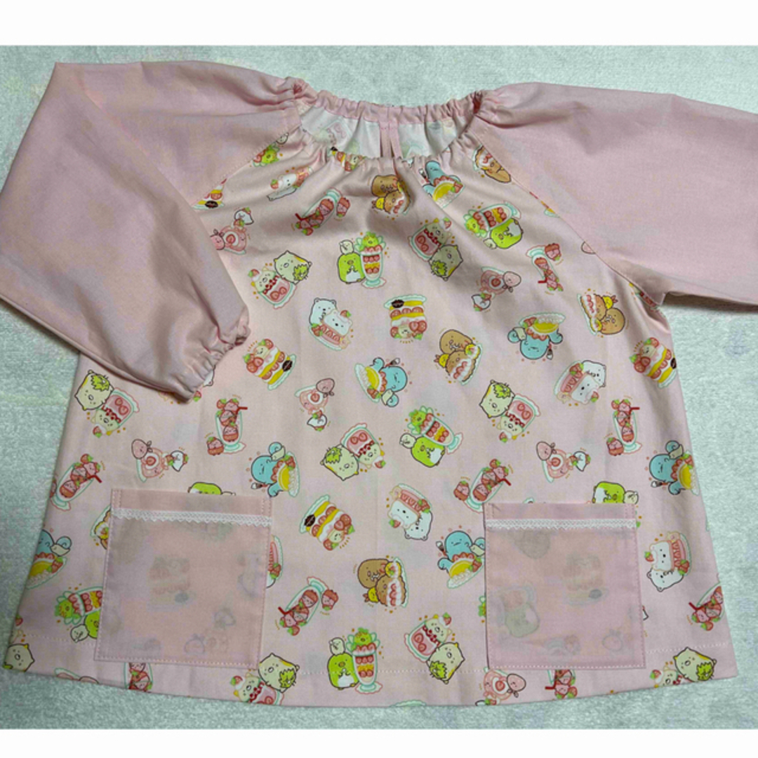 ハンドメイド⭐️すみっコぐらし　スモックオーダーいたします。 キッズ/ベビー/マタニティのキッズ服女の子用(90cm~)(その他)の商品写真