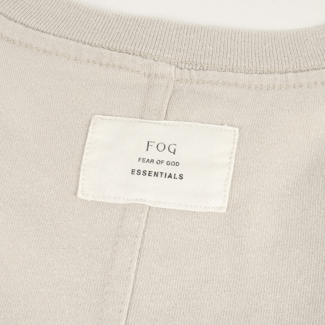 FEAR OF GOD ESSENTIALS フィアオブゴッド エッセンシャルズ Tシャツ ロングシルエット ヘビー クルーネックTシャツ ベージュ L トップス カットソー 半袖 【メンズ】