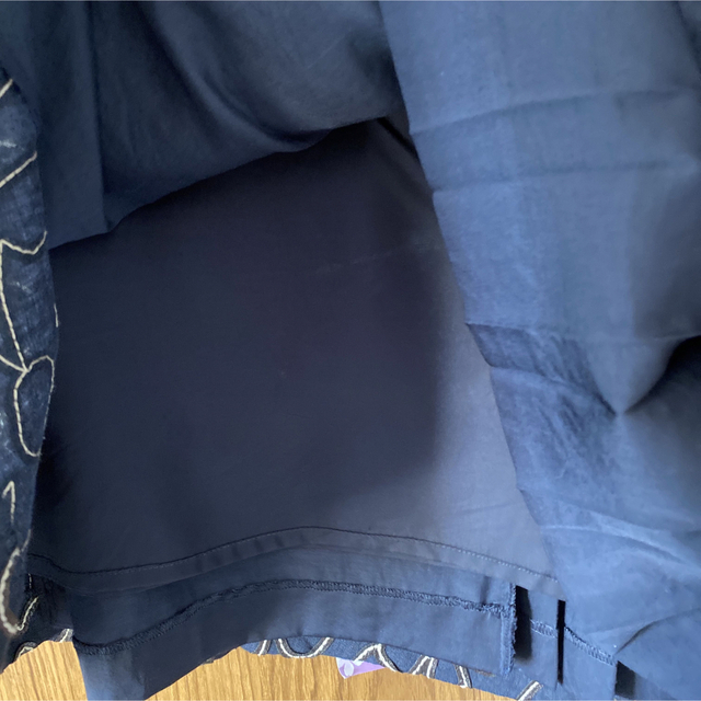 ギャバジン　麻スカート  レディースのスカート(ひざ丈スカート)の商品写真