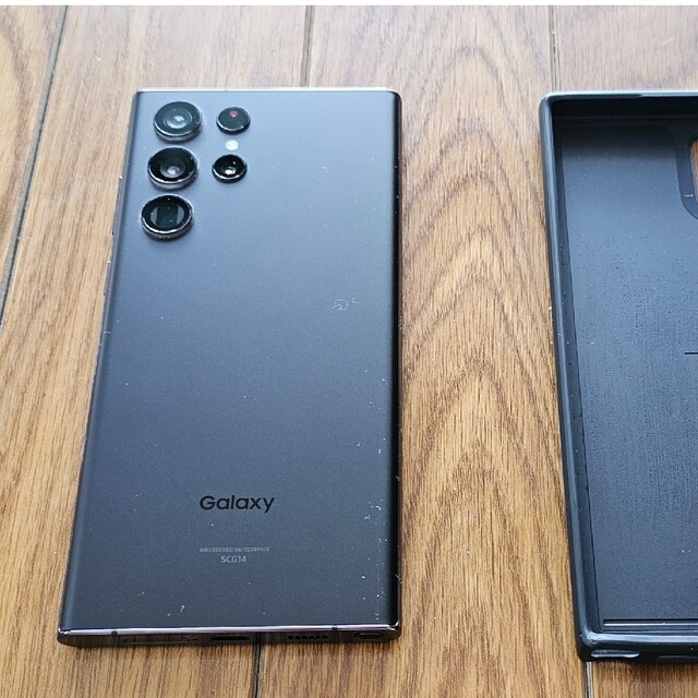 くらしを楽しむアイテム Galaxy S22 Ultra 黒 256 GB SPIGEN ケース