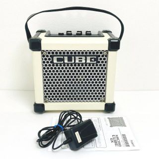 ローランド(Roland)のRoland ギターアンプ micro CUBE GX ホワイト M-CUBE(ギターアンプ)