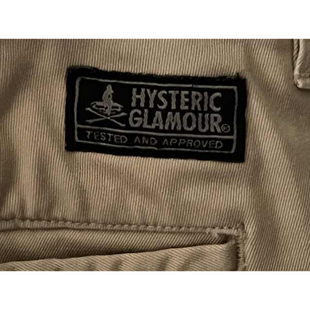 HYSTERIC GLAMOUR(ヒステリックグラマー)のHYSTERIC GLAMOUR チノパン M ヒステリックグラマー ベージュ メンズのパンツ(チノパン)の商品写真