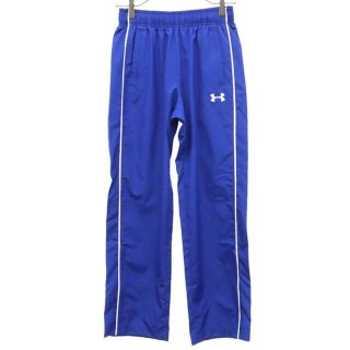 アンダーアーマー(UNDER ARMOUR)の未使用 アンダーアーマー スポーツ ロゴプリント ロングウインドパンツ SM ブルー UNDER ARMOUR トレーニングウェア メンズ 【中古】  【230423】 メール便可(ジャージ)