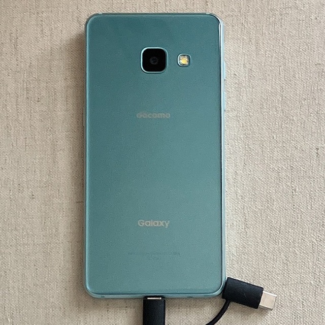 ギャラクシーGalaxy Feel SC-04J 本体箱付き オーロラグリーン-