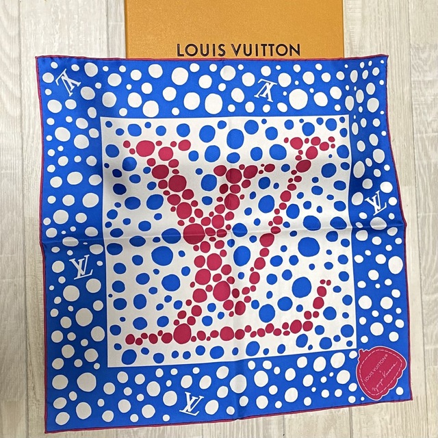 LOUIS VUITTON - 　ルイ ヴィトン スカーフ 草間彌生 コラボ M78318 Vuitton