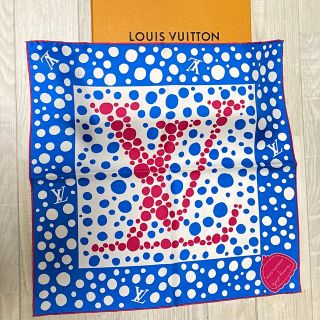 ルイヴィトン(LOUIS VUITTON)の　ルイ ヴィトン スカーフ 草間彌生 コラボ M78318 Vuitton(バンダナ/スカーフ)