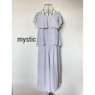 ミスティック(mystic)の【新品・タグ付】mystic ミスティック　トップス＋ワイドパンツ セットアップ(セット/コーデ)