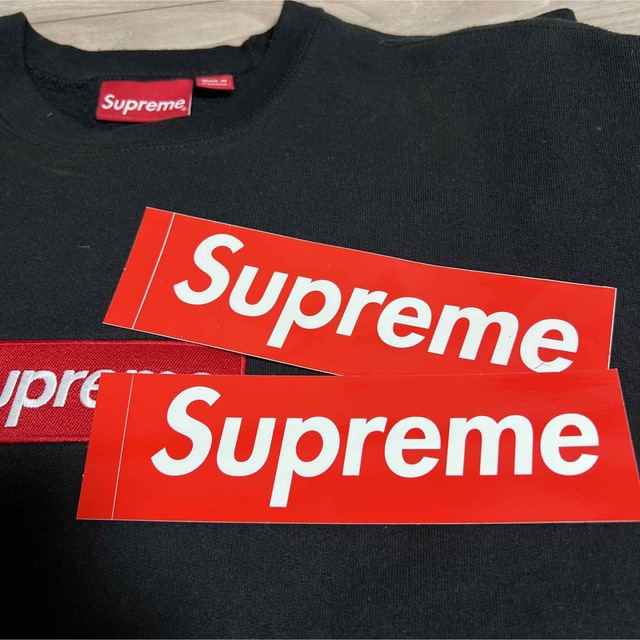 Supreme Box Logo Crewneck Black