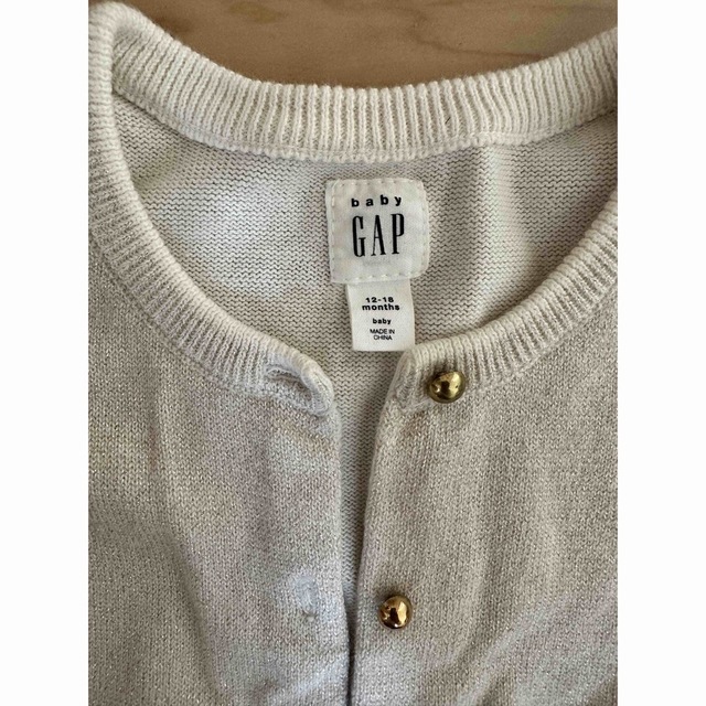 babyGAP(ベビーギャップ)のbaby GAP  キッズ/ベビー/マタニティのベビー服(~85cm)(カーディガン/ボレロ)の商品写真