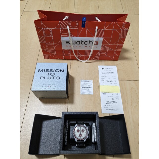 Omega × Swatch オメガ × スウォッチ ムーンスウォッチ Plut 独特な