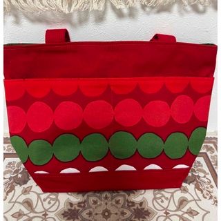 マリメッコ(marimekko)の未使用　マリメッコ　トートバッグ　ハンドメイド(トートバッグ)