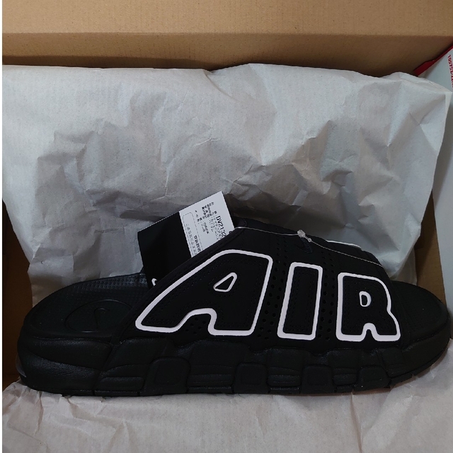 Nike Air More Uptempo Slide Black 28cm