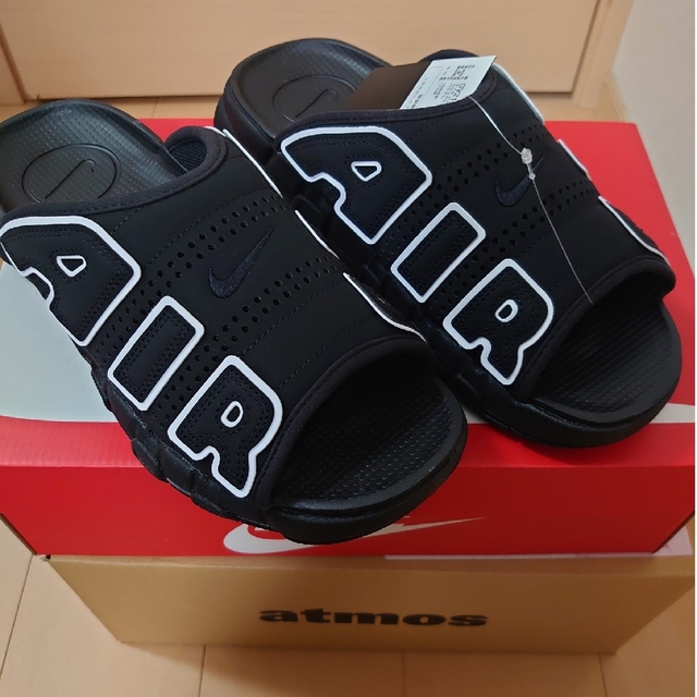 Nike Air More Uptempo Slide Black 28cm