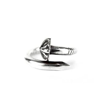 クロムハーツ(Chrome Hearts)のクロムハーツCHROME HEARTS■NAIL CRSSBALLネイルリング(リング(指輪))