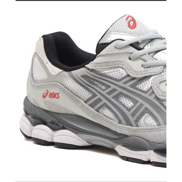 希少 asics GEL-NYC 28.5cm White/Steel Grey 幸せなふたりに贈る結婚