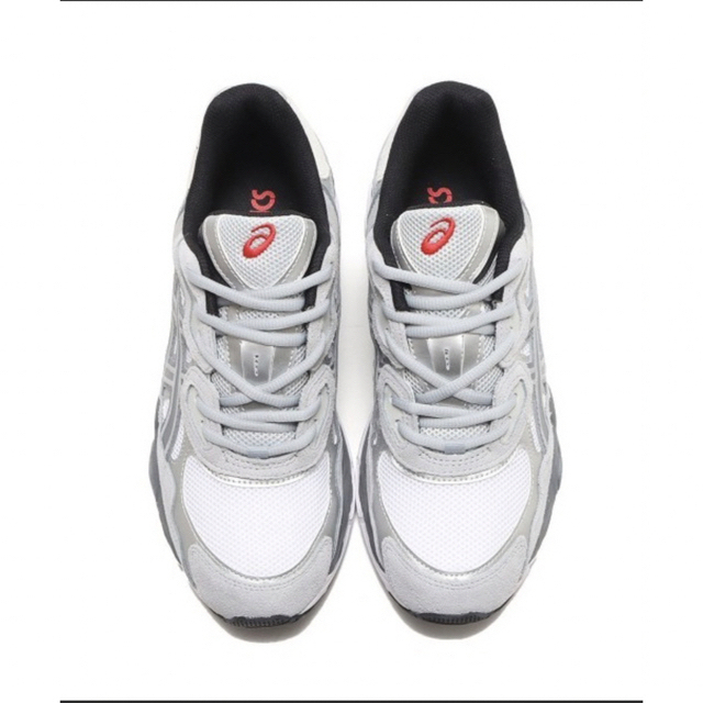希少 asics GEL-NYC 28.5cm White/Steel Grey 幸せなふたりに贈る結婚
