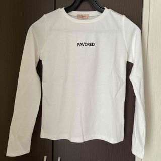 ベルメゾン(ベルメゾン)の長袖Tシャツ  女の子  150cm  白(Tシャツ/カットソー)