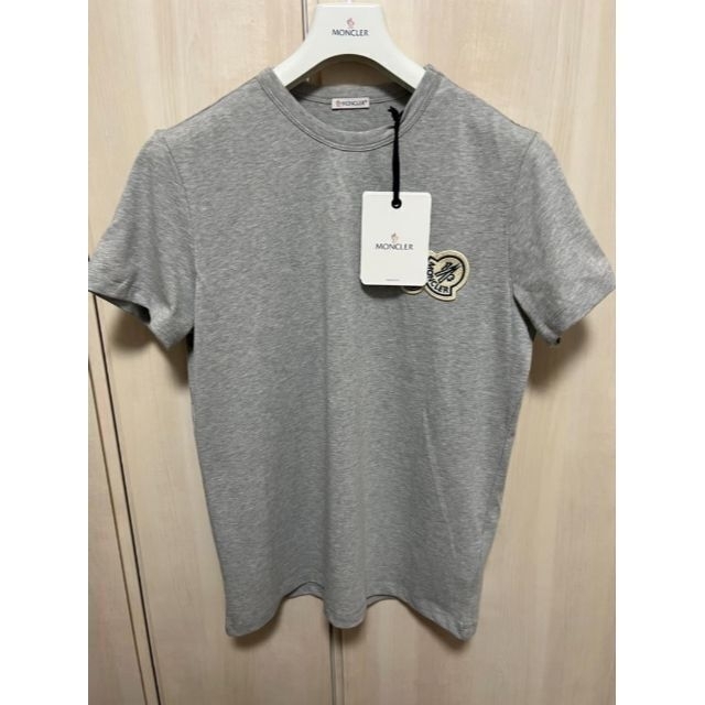 MONCLER - ☆新品・本物保証☆ MONCLER ダブルワッペンロゴ Tシャツ