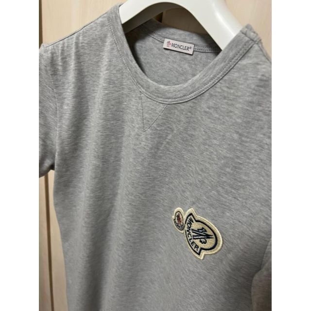 MONCLER - ☆新品・本物保証☆ MONCLER ダブルワッペンロゴ Tシャツ 