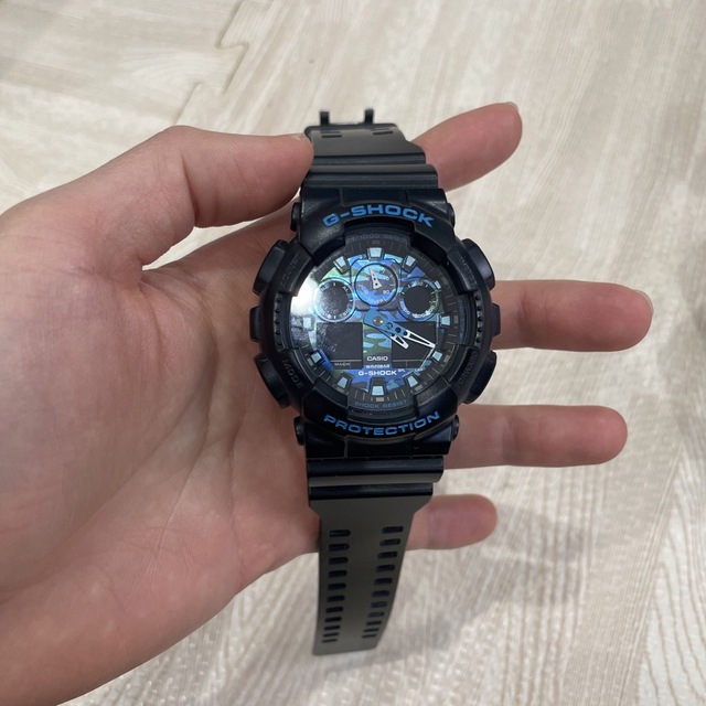 G-SHOCK 5081 オールブラック　アナデジ　メンズ