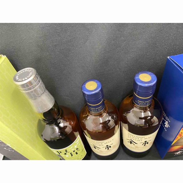 北海道ウイスキーセット　厚岸 啓蟄 けいちつ 1本と余市2本 食品/飲料/酒の酒(ウイスキー)の商品写真