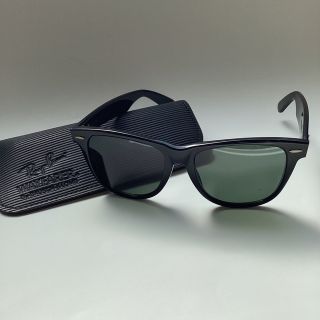 レイバン(Ray-Ban)のボシュロムレイバン　ヴィンテージ　ウェイファーラー２　ブラック(サングラス/メガネ)