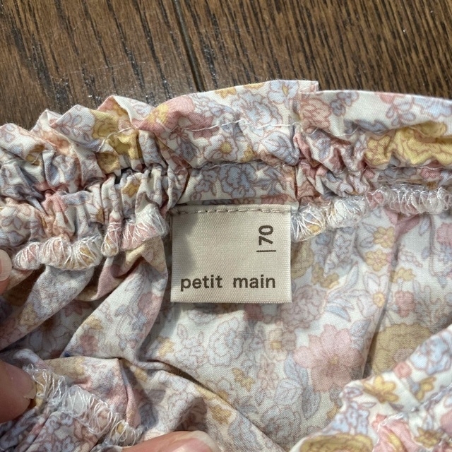 petit main(プティマイン)のチュニック＋ブルマ キッズ/ベビー/マタニティのベビー服(~85cm)(ワンピース)の商品写真