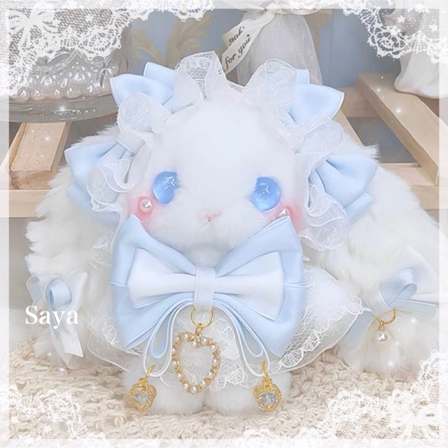 ♡ Lolita baby たれみみうさぎ ぬいぐるみ ポシェットblue ♡