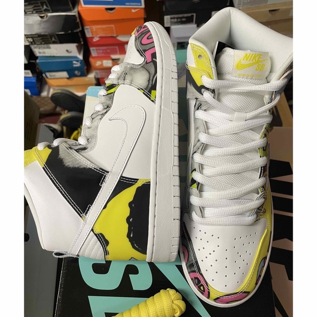 新品限定レア! NIKE SB×de la soul DUNK HI  28.5