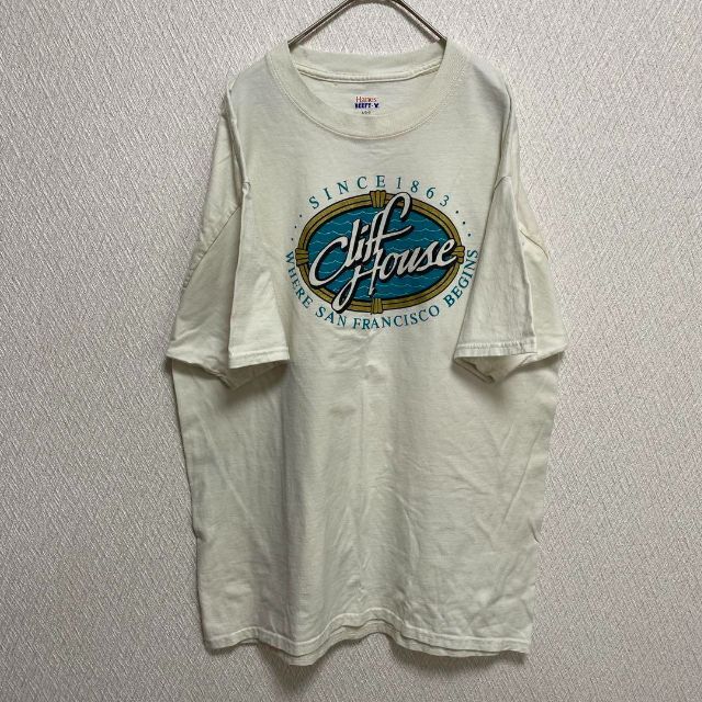 Hanes(ヘインズ)のHanes ヘインズ Tシャツ 半袖 ロゴ バックプリント サンフランシスコ L メンズのトップス(Tシャツ/カットソー(半袖/袖なし))の商品写真
