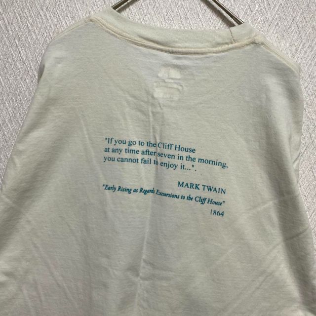 Hanes(ヘインズ)のHanes ヘインズ Tシャツ 半袖 ロゴ バックプリント サンフランシスコ L メンズのトップス(Tシャツ/カットソー(半袖/袖なし))の商品写真