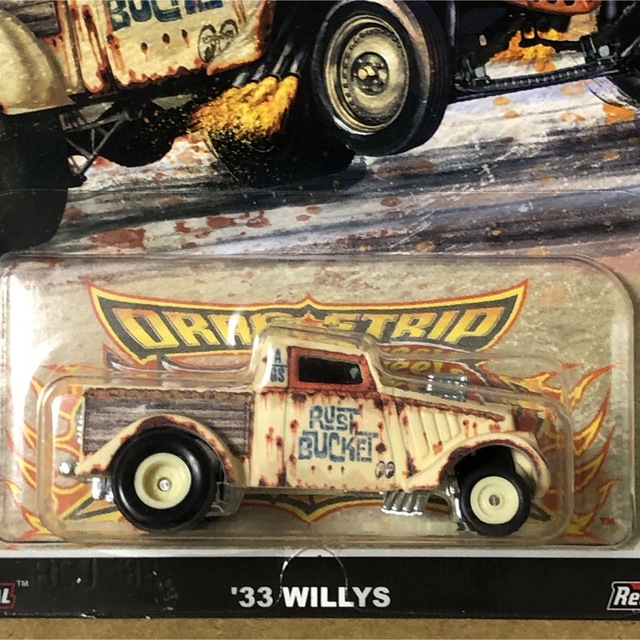 ホットウィール　ドラッグ ストリップ デーモンズ　'33 WILLYS エンタメ/ホビーのおもちゃ/ぬいぐるみ(ミニカー)の商品写真