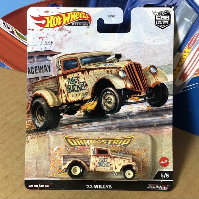 ホットウィール　ドラッグ ストリップ デーモンズ　'33 WILLYS エンタメ/ホビーのおもちゃ/ぬいぐるみ(ミニカー)の商品写真