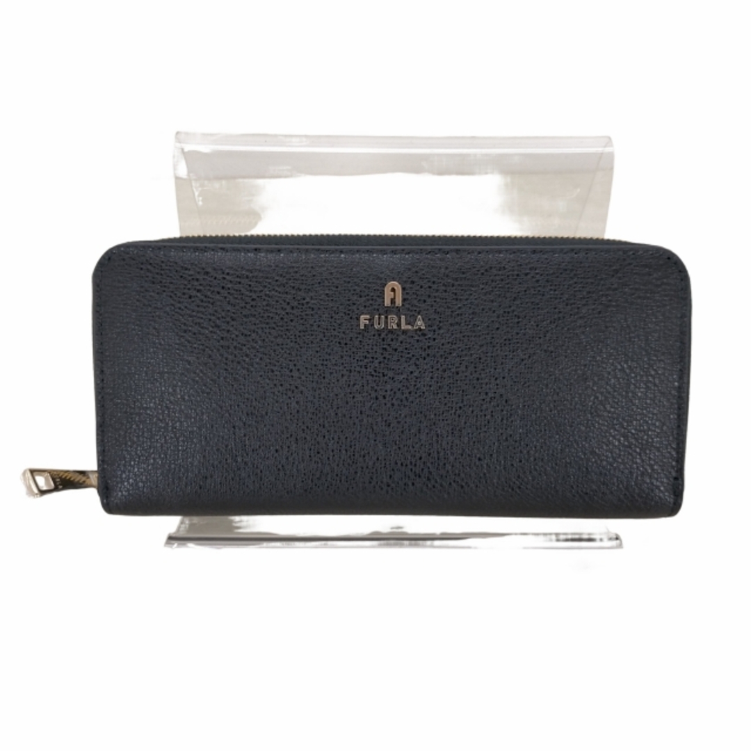 FURLA(フルラ) MAGNOLIA XL ZIP AROUND SLIM黒系_バズストア