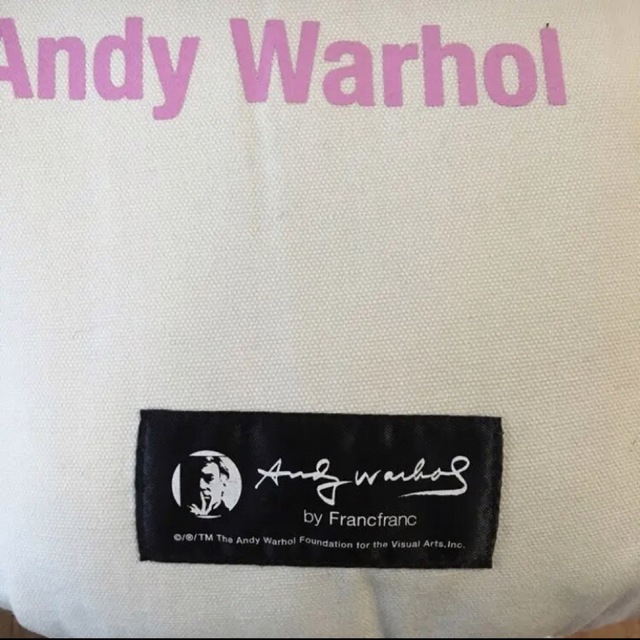 Andy Warhol(アンディウォーホル)の美品【アンディウォーホルAndy Warholドル＄クッション】②個セット インテリア/住まい/日用品のインテリア小物(その他)の商品写真