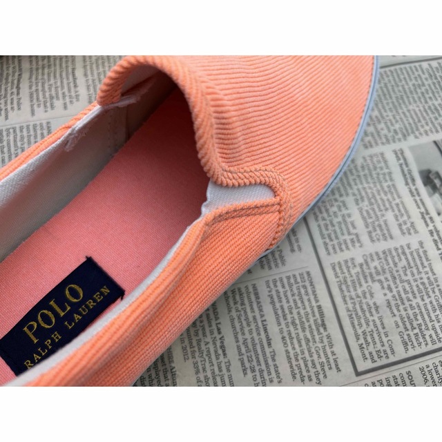 POLO RALPH LAUREN(ポロラルフローレン)のPolo Ralph Lauren スリッポン 24.5cm レディースの靴/シューズ(スニーカー)の商品写真