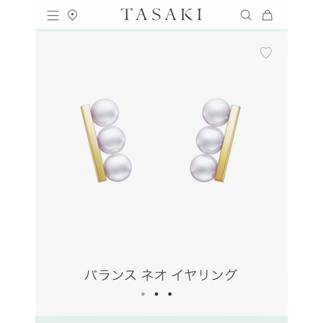 TASAKI(タサキ)のTASAKI バランス ネオ イヤリング レディースのアクセサリー(ピアス)の商品写真