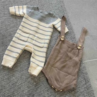 ベビーギャップ(babyGAP)のニューボーン ベビー服 セット売り(ロンパース)