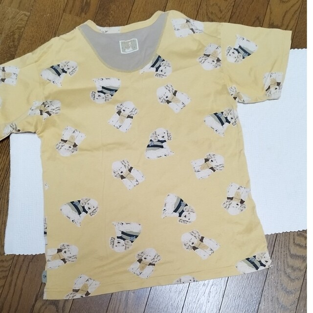 ketty(ケティ)のケティ Tシャツ  ベージュイエローM～L レディースのトップス(Tシャツ(半袖/袖なし))の商品写真