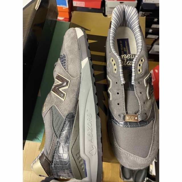 スニーカー新品レア! new balance superteam33 998  28.5