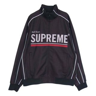 Supreme シュプリーム ジャージ 22AW World Famous Jacquard Track Jacket ワールド フェイマス  ジャカード トラック ジャケット ブラック系 L【極上美品】【中古】