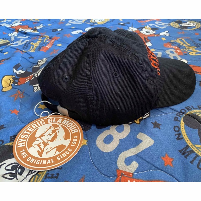 HYSTERIC GLAMOUR(ヒステリックグラマー)の正規店購入 新品 HYSTERIC GLAMOUR キャップ 黒 サイズFree レディースの帽子(キャップ)の商品写真
