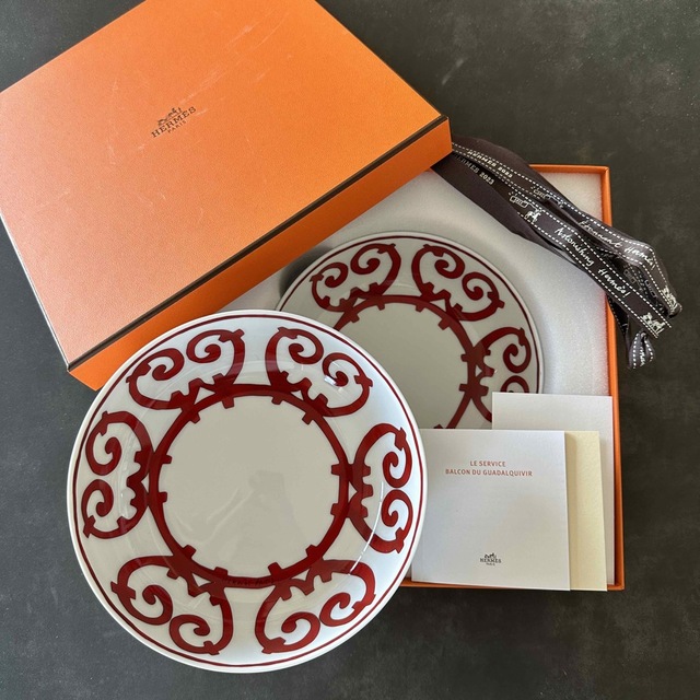 HERMES エルメス ガダルキヴィール シリアルボウル 新品 2点セット-