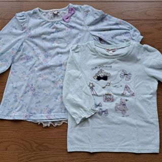 エニィファム(anyFAM)の【エニィファム】130cm 七分袖　Tシャツ　2枚セット(Tシャツ/カットソー)